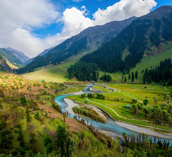 Kashmir, Arang Kel and Taobat Village
